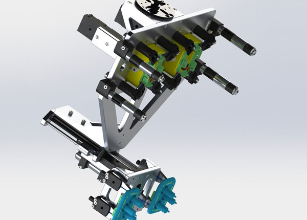 Customized gripper hands for Automation process.